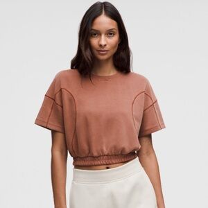 lululemon athletica Brown Crop Top
